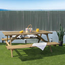 MESA PICNIC SUPERIOR 180X160X71 CM