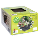 Pack 9 Baldosas Ecológicas ClickFloor Pizarra 30x30 cm, fácil montaje, resistentes a UV y clima, sistema de click para ensamblaje.