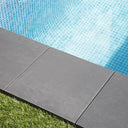 Pack 9 Baldosas Ecológicas ClickFloor Pizarra 30x30 cm, fácil montaje, resistentes a UV y clima, sistema de click para ensamblaje.