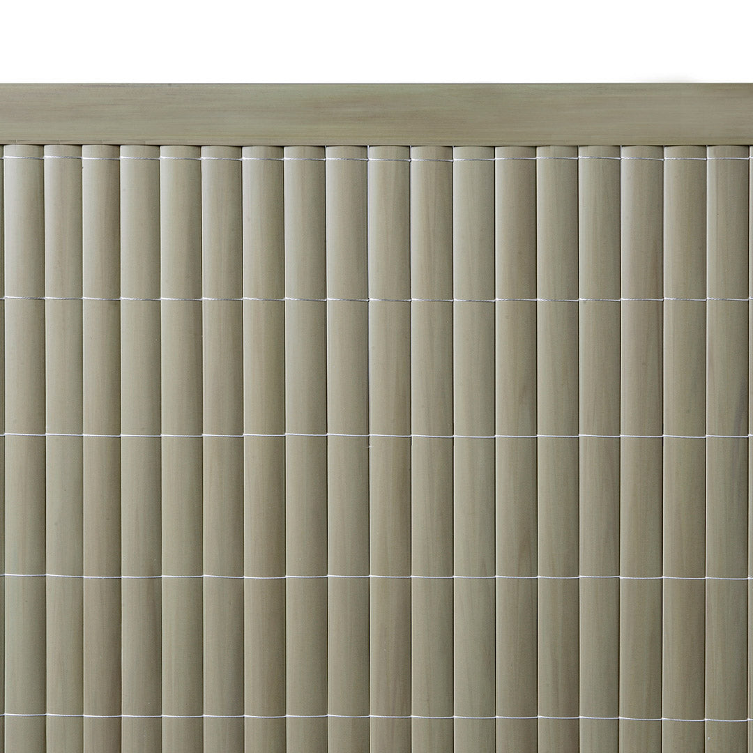 PERFIL REMATE U CAÑIZO PVC 1.5M PIEDRA