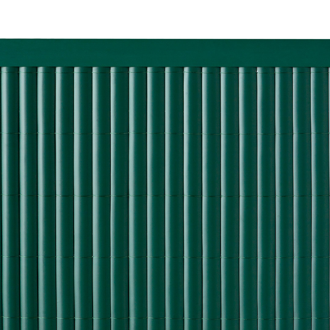 PERFIL REMATE U CAÑIZO PVC 1.5M VERDE 