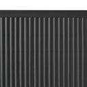 Perfil remate u cañizo pvc 1.5m antracita