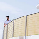 CAÑIZO PVC E-PLUS DOBLE CARA 20 MM CAÑA