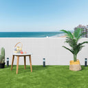 Cañizo pvc essential recycane doble cara 20 mm blanco