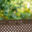 Pack instalación Celosía PVC 18 MM + 3 Perfiles MARRÓN