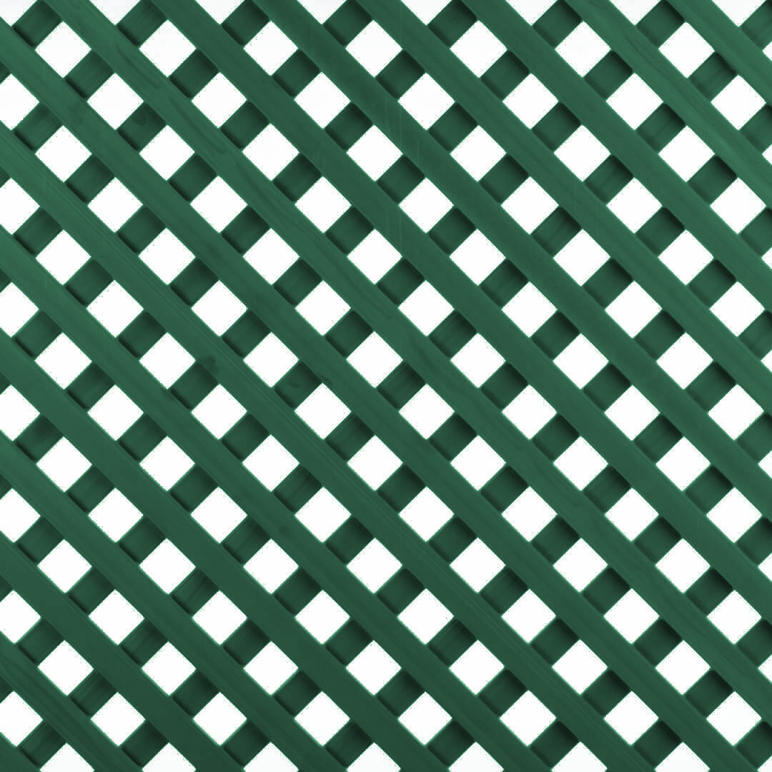 CELOSÍA FIJA PVC VERDE 18 MM