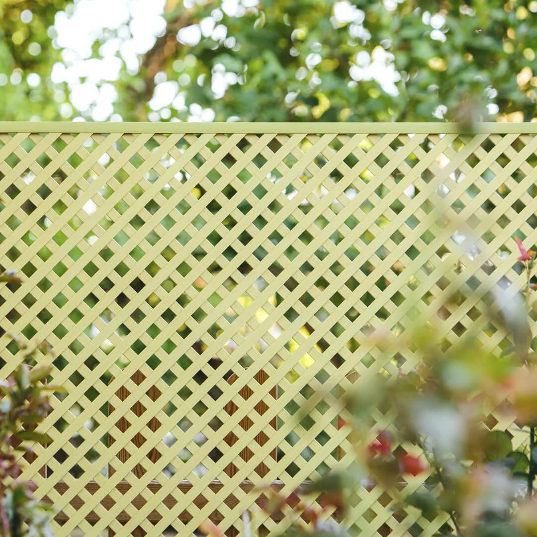 Pack instalación Celosía PVC 18 MM + 3 Perfiles MARFIL