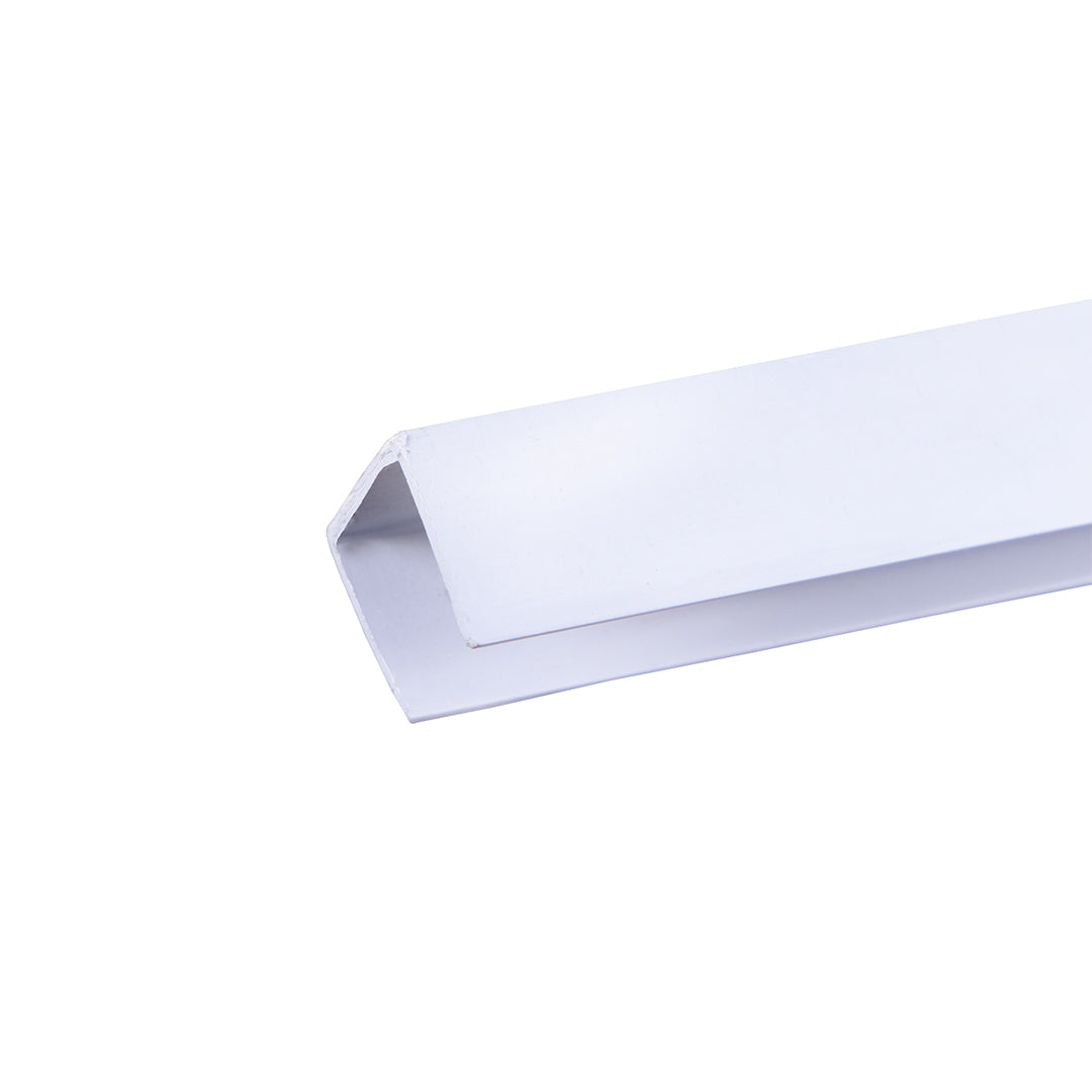 PERFIL REMATE PLASTICO U 2.12 M. BLANCO
