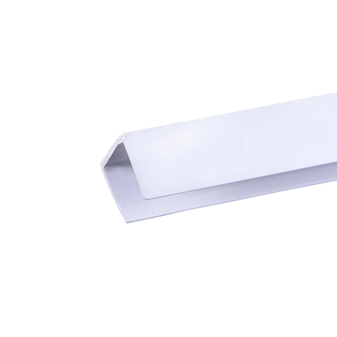 Pack instalación Celosía PVC 18 MM + 3 Perfiles BLANCO