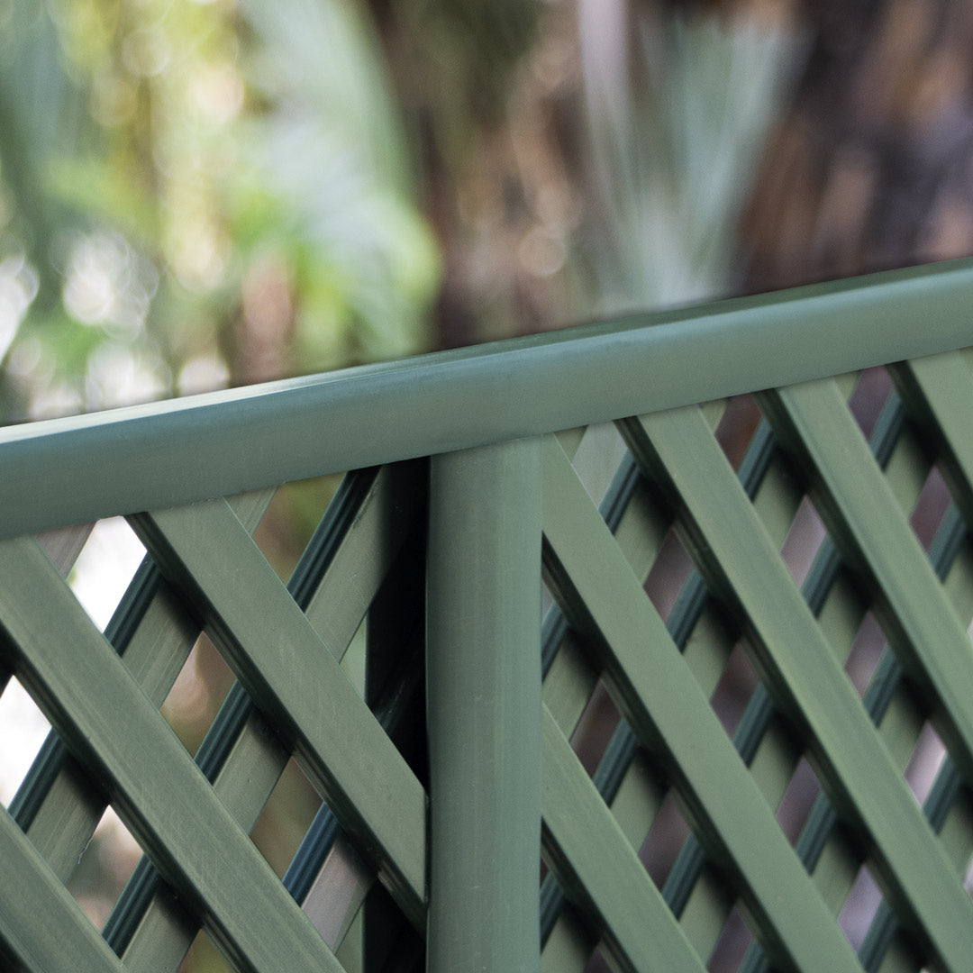 PERFIL UNION PLASTICO H 2.05 M. VERDE