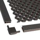 Pack instalación Celosía LOP + 3 Perfiles + kit escuadras ANTRACITA