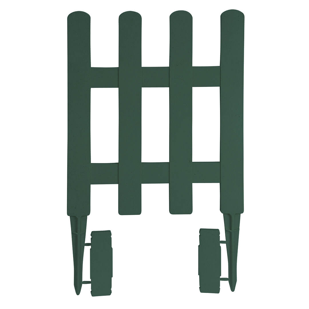 PACK 5 MINI VALLAS CLICKFENCE LOP 40X40CM VERDE
