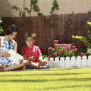 PACK 5 BORDOS TABLA CLICKBORDER LOP 40X20CM BLANCO