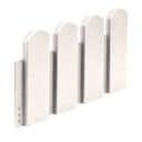 PACK 5 BORDOS TABLA CLICKBORDER LOP 40X20CM BLANCO