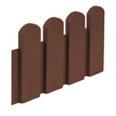 PACK 5 BORDOS TABLA CLICKBORDER 40X20CM MARRON