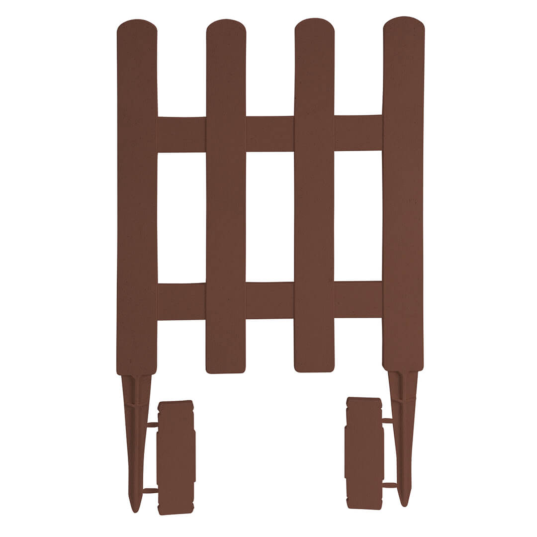 PACK 5 MINI VALLAS CLICKFENCE LOP 40X40CM MARRON