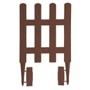 PACK 5 MINI VALLAS CLICKFENCE LOP 40X40CM MARRON