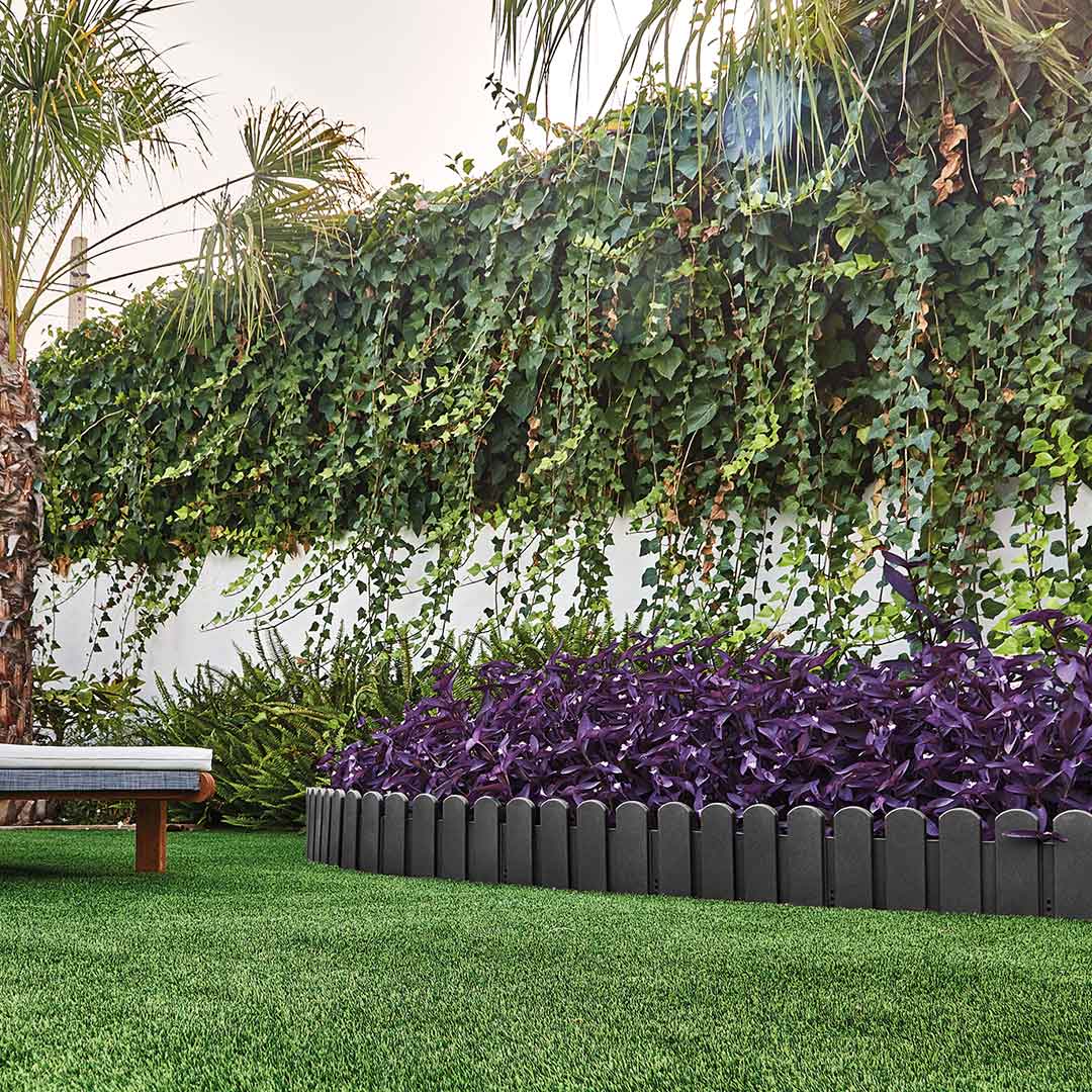 PACK 5 BORDOS TABLA CLICKBORDER LOP 40X20CM ANTRACITA