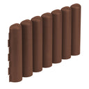 PACK 5 BORDOS TRONCO CLICKBORDER LOP 40X20CM MARRON