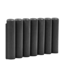 PACK 5 BORDOS TRONCO CLICKBORDER LOP 40X20CM ANTRACITA