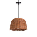 SOUNG LAMPE SUSPENDUE EN ROTIN NATUREL 31X20 CM