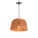 SOUNG LAMPE SUSPENDUE EN ROTIN NATUREL 31X20 CM