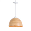 LAMPE SUSPENDUE EN BAMBOU NATUREL HOANG 30X18 CM