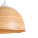 LAMPE SUSPENDUE EN BAMBOU NATUREL HOANG 30X18 CM