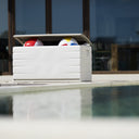 Baúl mediano beige 120x61x53 cm