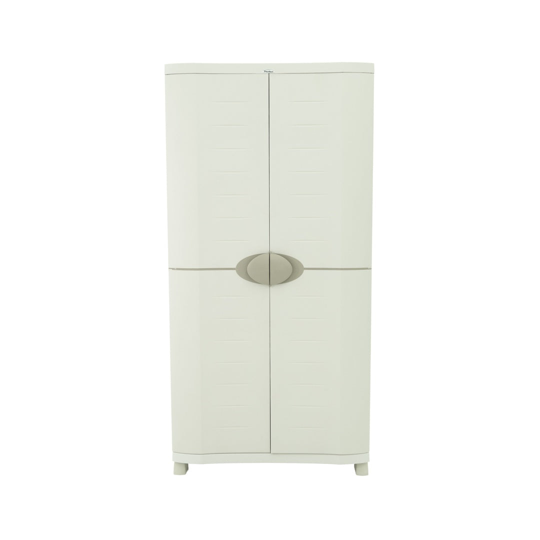 Armario de almacenamiento resistente de 4 estantes metálicos - 90x45x184 cm, ideal para organizar herramientas, cajas y objetos pesados
