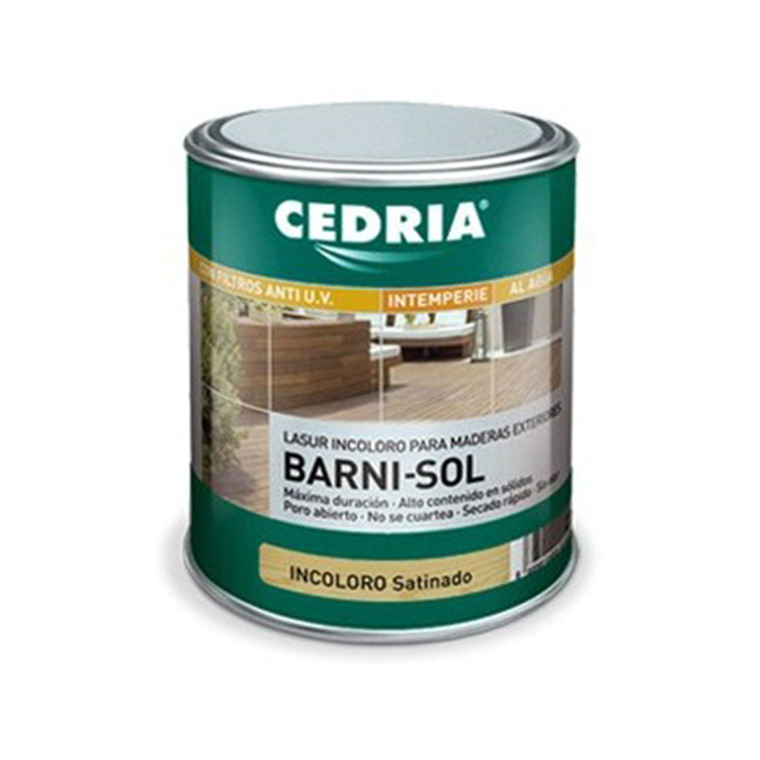 LASUR PROTECCION MADERA AL AGUA CEDRIA FON TIN MATE 750ML