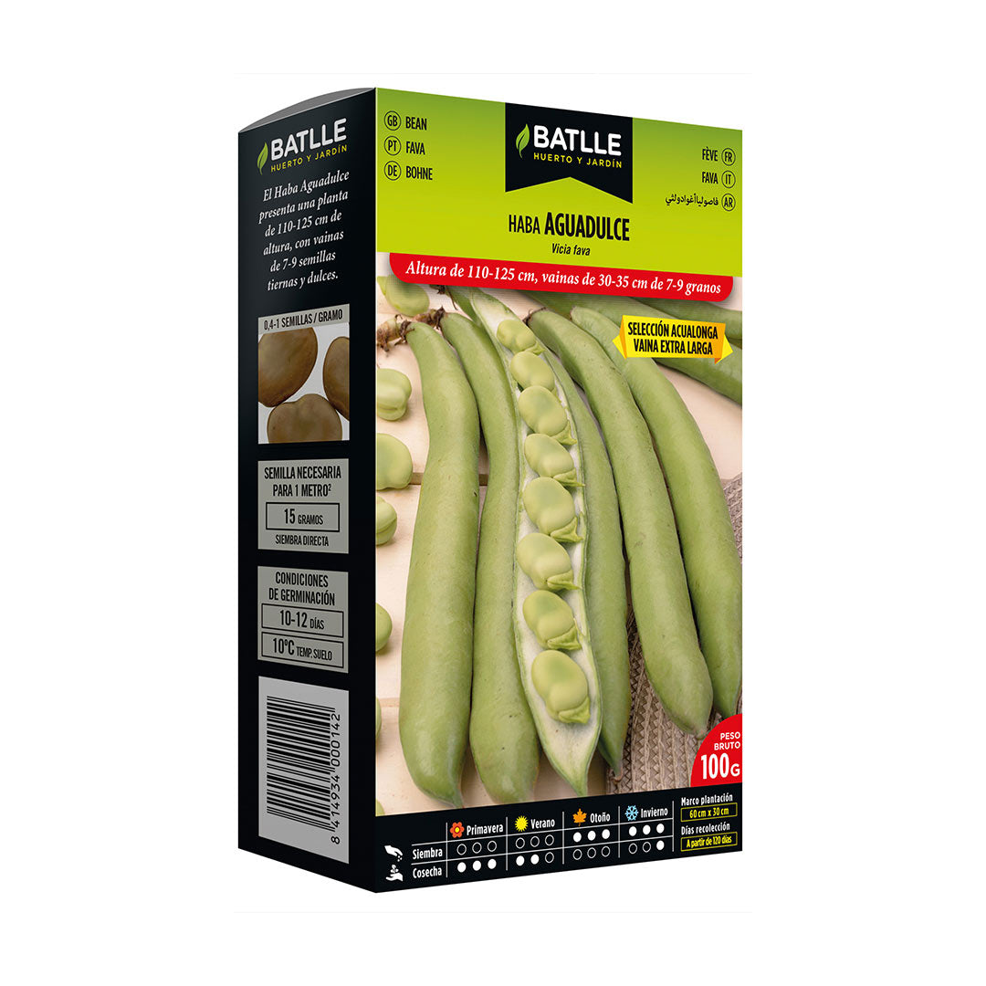 Semilla ecologica haba aguadulce selc. acualonga