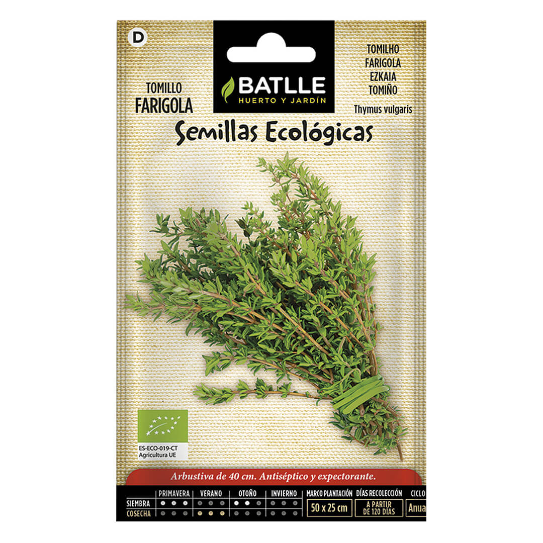 TOMILLO THYMUS VULGARIS  ECO