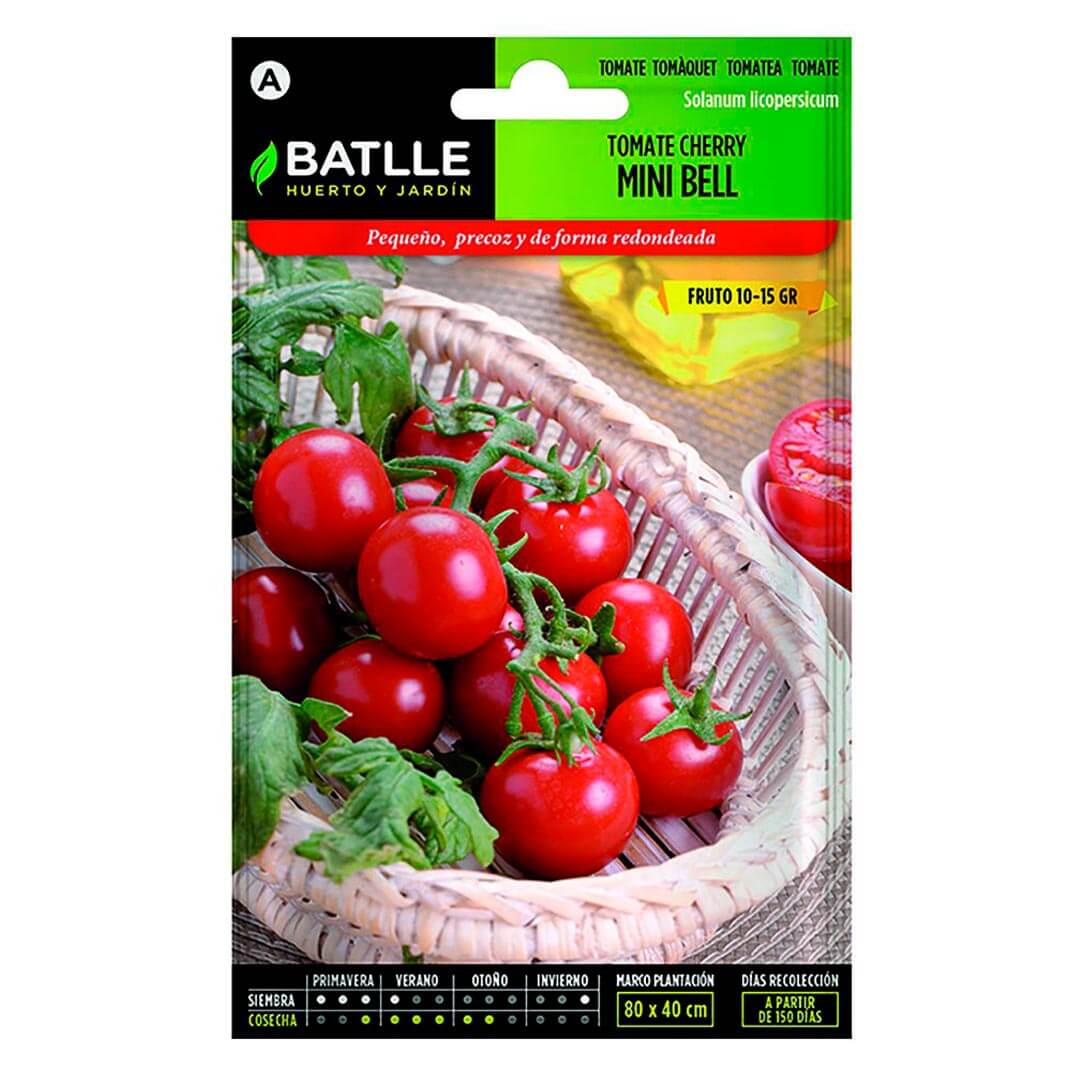 SEMILLA TOMATE CHERRY MINI BELL