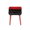 Barbacoa parrilla rojo 35x28x44 cm