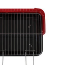 Barbacoa parrilla rojo 35x28x44 cm