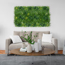 Rollo Jardín Vertical Leafy 100 x 100 cm Nortene, decoración natural en tonos verdes, resistente a UV para interior y exterior.