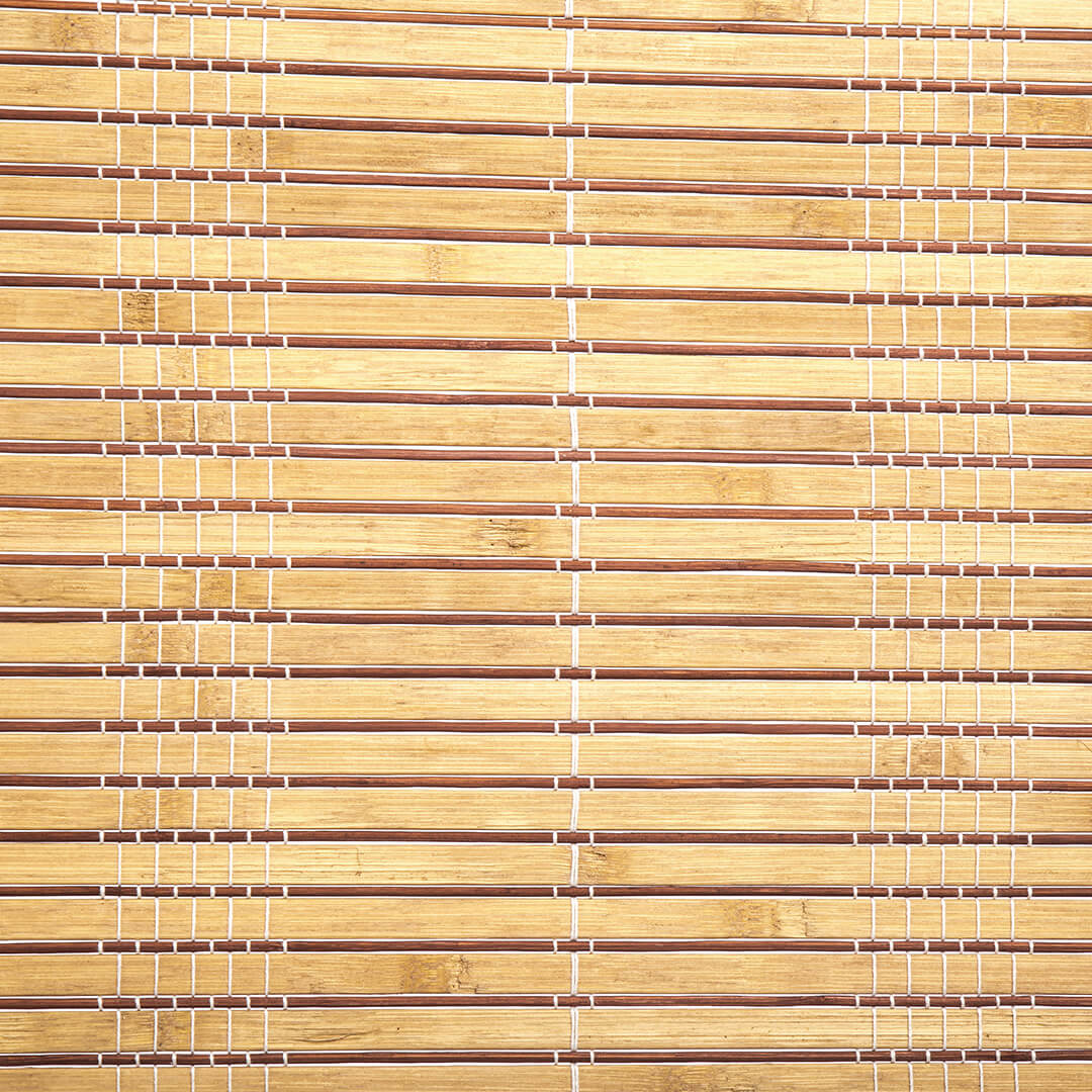 Estor de madera Kochi en tonos claros y oscuros para decoración de interiores, varias medidas disponibles.