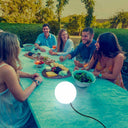 LAMPARA ESFERICA LED CON CABLE BULY Ø20X17 CM