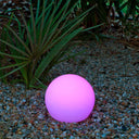 LAMPARA ESFERICA LED CON BATERIA BULY Ø20X17 CM