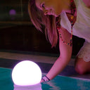 LAMPARA ESFERICA LED PARA PISCINA BULY Ø20X17 CM