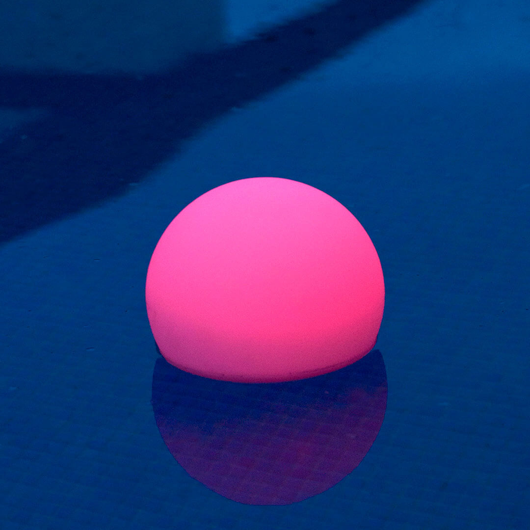 LAMPARA ESFERICA LED PARA PISCINA BULY Ø20X17 CM