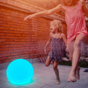 LAMPARA ESFERICA LED CON BATERIA BULY Ø50X41 CM