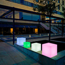 CUBO LED LUMINOSO CON BATERIA CUBY 32 32X32X32 CM