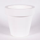 MACETERO REDONDO POLIETILENO MAGNOLIA 60 Ø57X57 CM BLANCO