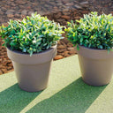 FIORIERA TONDA IN POLIETILENE MAGNOLIA 60 Ø57X57 CM OPACO