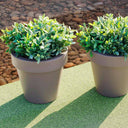 VASO TONDO MAGNOLIA 90 Ø90X86 CM TORTORA