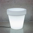 MACETERO REDONDO LUZ LED CON CABLE MAGNOLIA 90 Ø90X86 CM