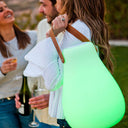 LAMPARA PORTATIL CON ALTAVOZ A BATERIA KURBY PLAY Ø28X37 CM