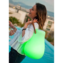 LAMPARA PORTATIL CON ALTAVOZ A BATERIA KURBY PLAY Ø28X37 CM